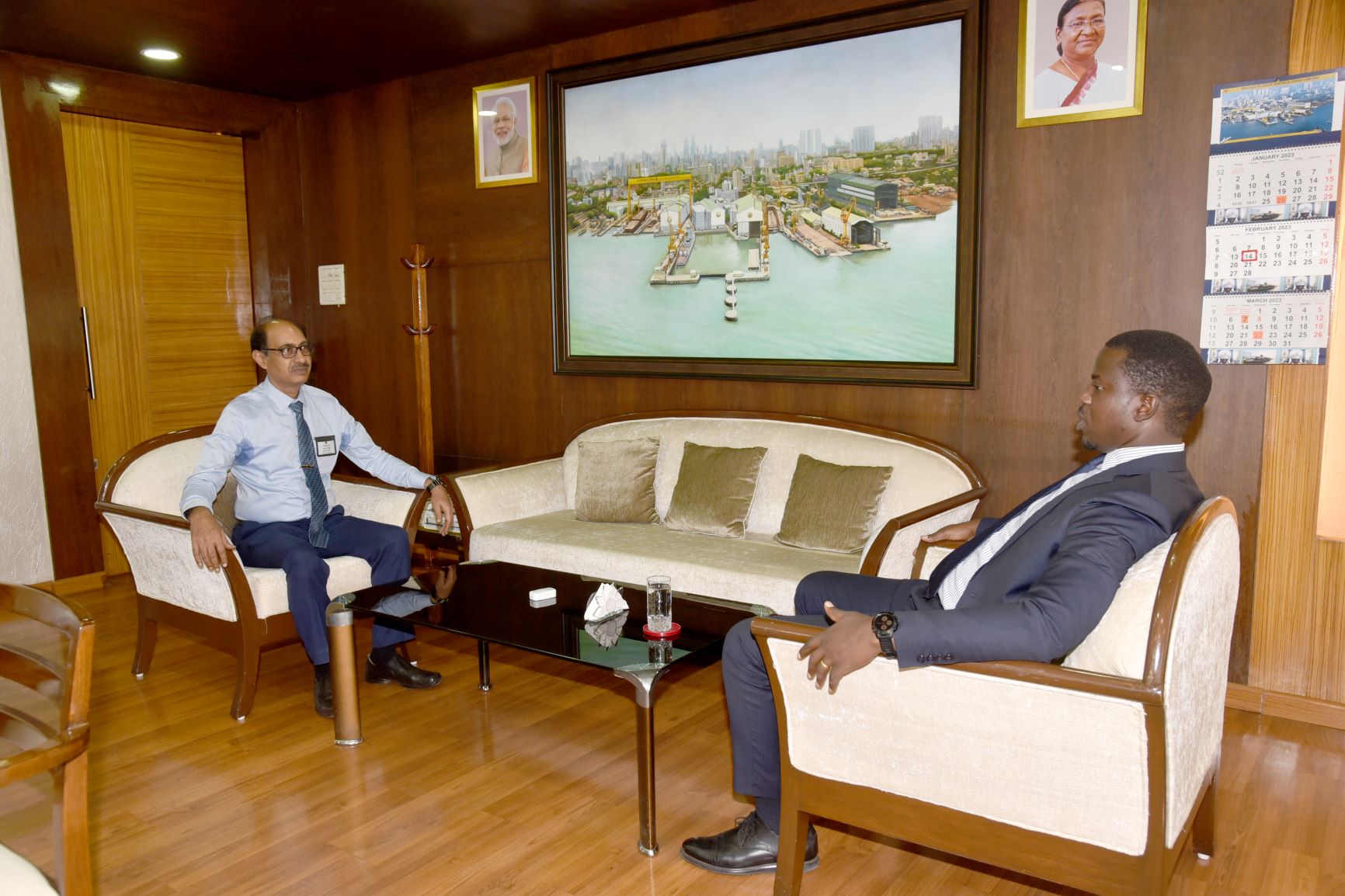 Visit of Mr. Innocent Lugha Bashungwa, Hon'ble Defence Minister Of Tanzania - 17.02.2023123